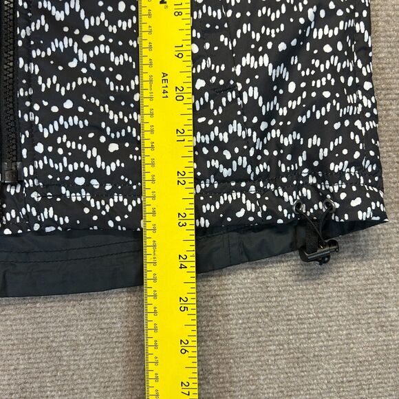 Wake Forest Peter Millar Vest Women's XS Black Full Zip E4 Wind Reversible Geo - Picture 9 of 10